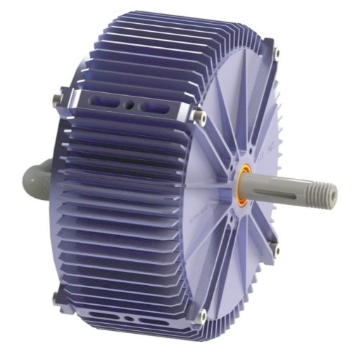 Single rotor high-voltage propulsion motor